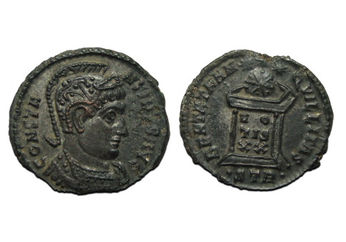 Constantine - Helmet, altar, Trier (JA2398)