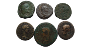 6 romeinse munten! (JA2415)