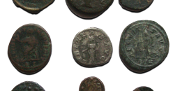 9 romeinse munten, leuke beginnersset! (JA2416)