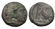 Greek Coins - Diobol Amyntas III 393 - 369 BC (JA2420)