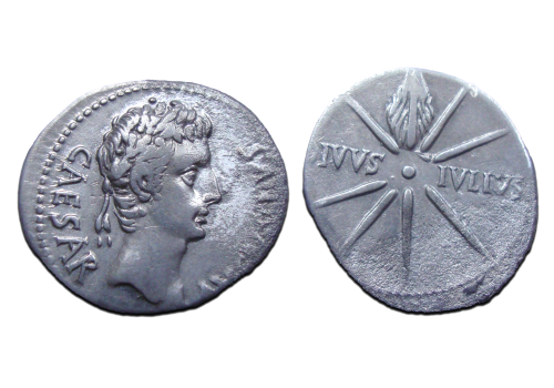 Augustus - denarius Comet (JA2430)