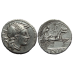 Romeinse republiek - denarius  FLACCUS tweespan 77 v. Chr. (JA2458)