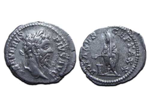 Septimius Severus - denarius VOTA SVSCEPTA XX! (JA2459)