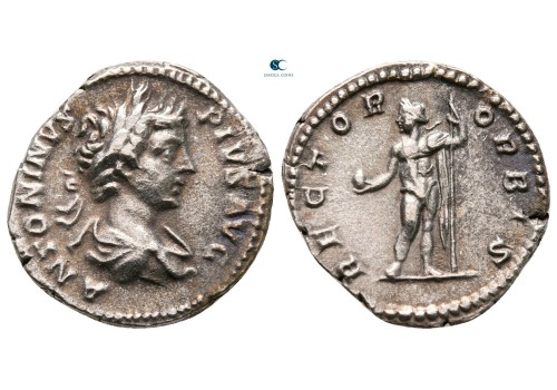 Caracalla - denarius RECTOR ORBIS (JUL2312)