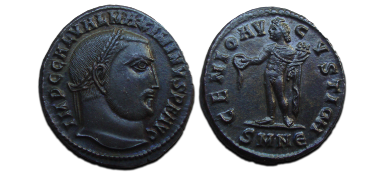 Maximinus II - Genio Avgvsti PRACHTIG! (JUL2328)