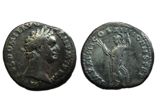 Domitianus - denarius Minerva IMP XIIII (JUL2339)