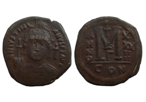 Justinianus I - Follis! (JUL2347)