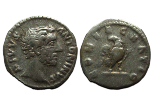 Antoninus Pius - DIVUS ANTONINUS adelaar (JUL2356) Antoninus Pius - DIVUS ANTONINUS adelaar (JUL2356)