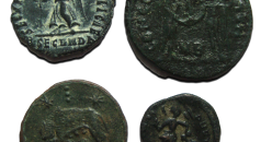 4 romeinse munten! (JUL2363)