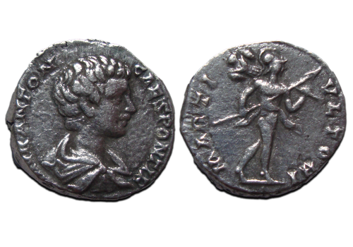 Caracalla-  Denarius MARTI VLTORI! (JUN2305)