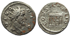 Antoninus Pius - DIVO PIO zeldzaam en gewild! GESLAGEN ONDER TRAJAN DECIUS (JUN2309)
