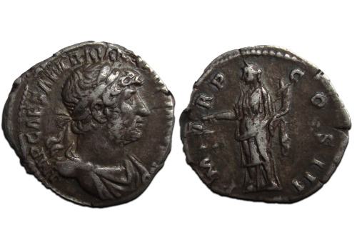 Hadrian - AEQUITAS denarius (JUN23115)