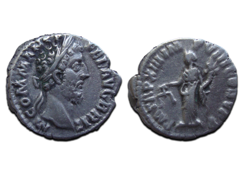 Commodus denarius AEQUITAS (JUN23126)