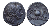 Romeinse republiek - denarius Cornelius Lentulus PRACHTIG (JUN23124)