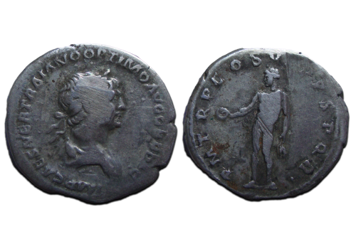 Trajanus - denarius GENIUS (JUN23140)