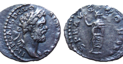Clodius Albinus - Spes denarius als Augustus! SPES (JUN2318)