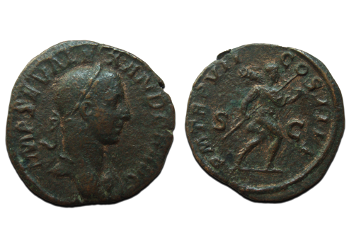 Severus Alexander - Sestertius Romulus (JUN2325) Severus Alexander - Sestertius Romulus (JUN2325)