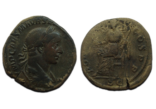 Severus Alexander - Sestertius PAX (JUn2234) Severus Alexander - Sestertius PAX (JUn2234)