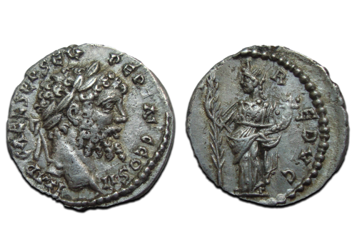 Septimius Severus - Fortuna uit Emesa  schaars en prachtig!  (JUN2350)