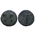 Domitianus - met zijn vrouw Domitia, zeldzaam (JUN2380)