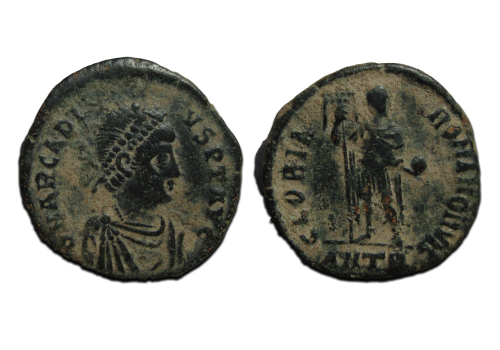 Arcadius - GLORIA ROMANORVM Antioch (MA2302)