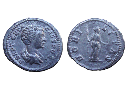 Geta - denarius NOBILITAS (MA2308) Geta - denarius NOBILITAS (MA2308)