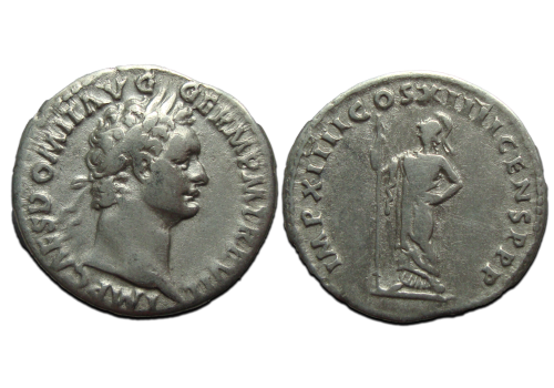 Domitianus - denarius Minerva IMP XIIII (MA23107)