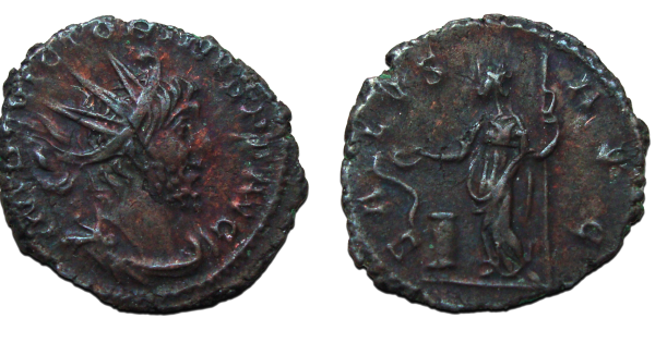 Victorinus Victorinus - SALVS! (MA2346) - Salvs altar | RomanCoinShop.com