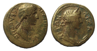 Agrippina II - zus van Caligula, vrouw van Claudius, moeder van Nero  zeldzaam! (MA2358)
