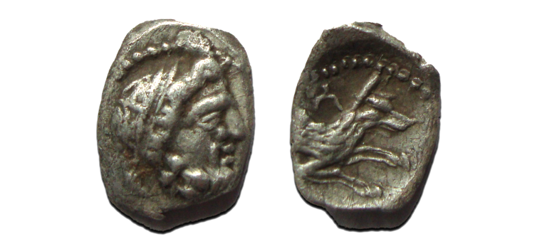 Griekse munten - Heracles met wolf 324 v Chr. (MA2359)
