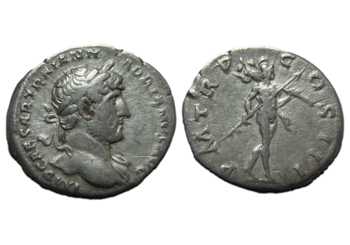 Hadrianus - denarius MARS! (MA2369) Hadrianus - denarius MARS! (MA2369)