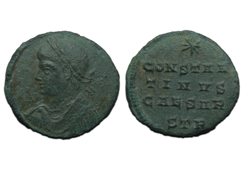 Constantinus II  - Trier anepigrafische uitgave zeer zeldzaam! (MA2406)