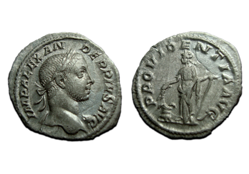 Severus Alexander Providentia denarius (MA2435)