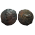  Phoenician coins - Carthage Trishekel second punic war! (ME2332)