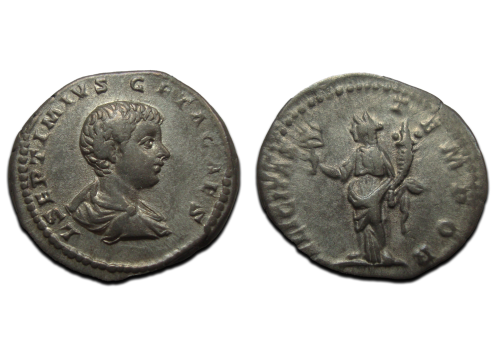 Geta - denarius FELICITAS TEMPOR (N1502)