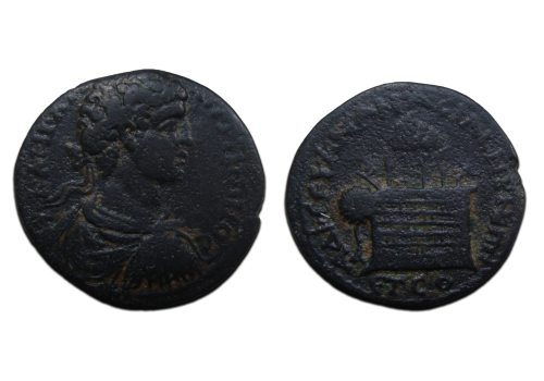 Caracalla - ALtar of Zeus Stratios RARE! (O2311)