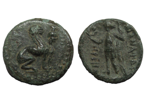 Griekse munten  -  Sfinx Perge (O2377)