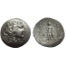 Griekse munten - zilveren tetradrachme Dionysos! (O2392)