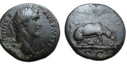 Antoninus Pius - SESTERTIUS Zeug met biggen zeldzaam!  (o20125)