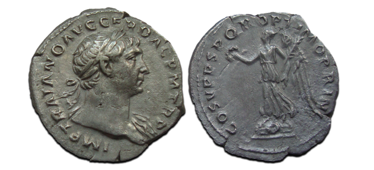 Trajanus - denarius Victoria (S2334) Trajanus - denarius Victoria (S2334)