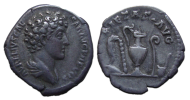 Marcus Aurelius - PIETAS denarius! (S2338)