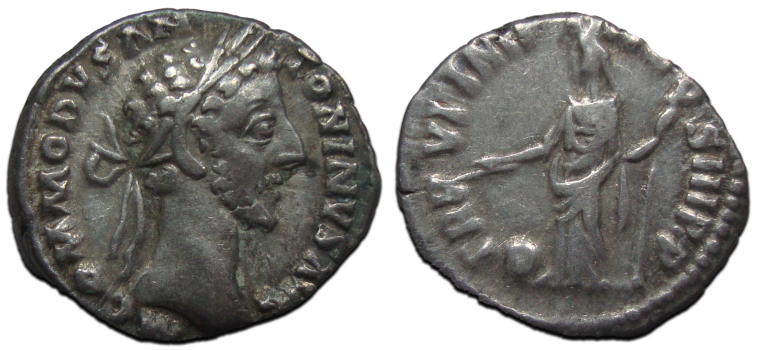 Commodus -  denarius  Providentia (D2074)