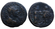 Caracalla - Keizer met Tyche ongepubliceerd! (N2254)