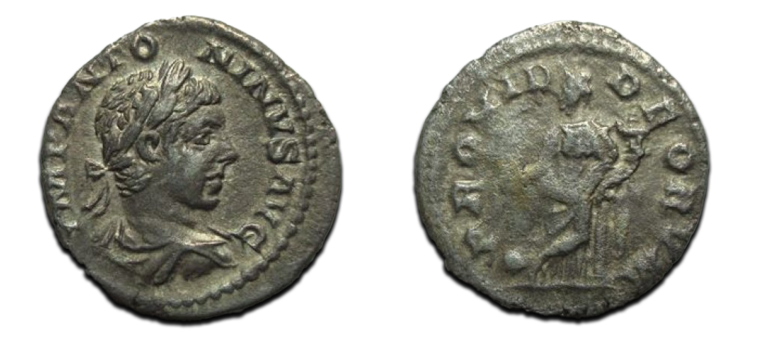 Elagabalus - denarius  PROVID DEORVM (AU2193)