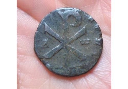 Constantius II - the revolt of Poemenius RARE!