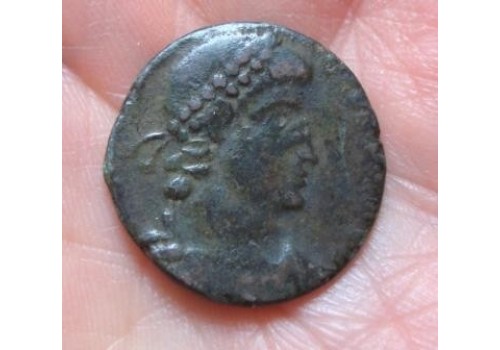 Constantius II - the revolt of Poemenius RARE!