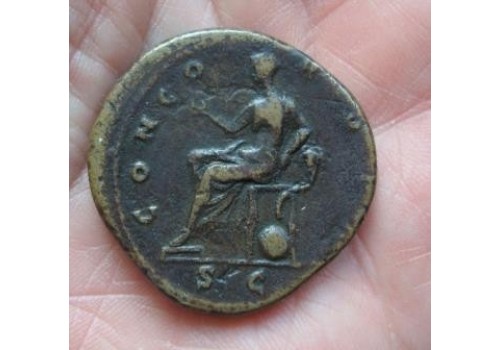 Faustina jr - CONCORDIA SESTERTIUS (456)