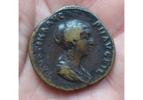 Faustina jr - CONCORDIA SESTERTIUS (456)