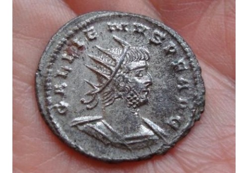 Gallienus-  AEQVITAS SCHITTERENDE MUNT! (472)