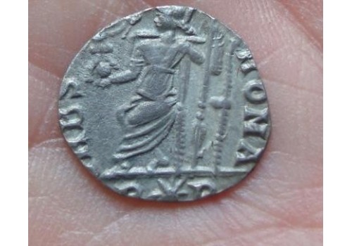 Gratianus- VRBS ROMA SILIQUA ZILVER rome (449) SCHAARS
